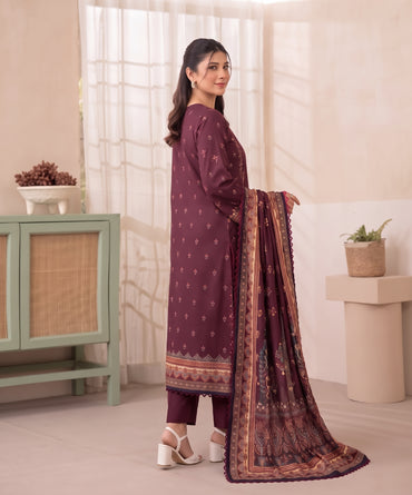 Mausummery Digital Printed Linen 3PC