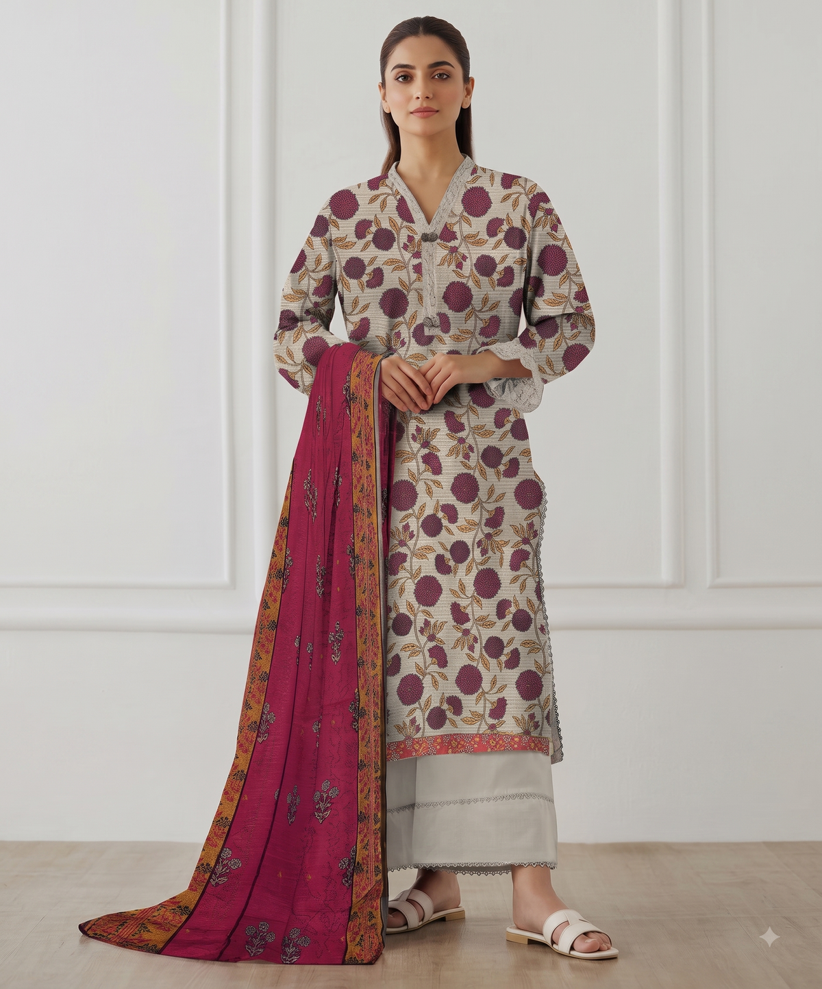 Guftagu By Orient Summer Digital Printed Lawn 3PC