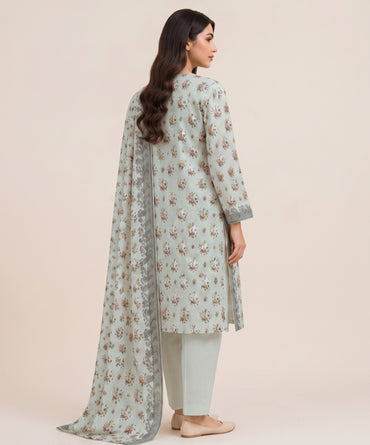 Kayseria Digital Printed Lawn 3PC