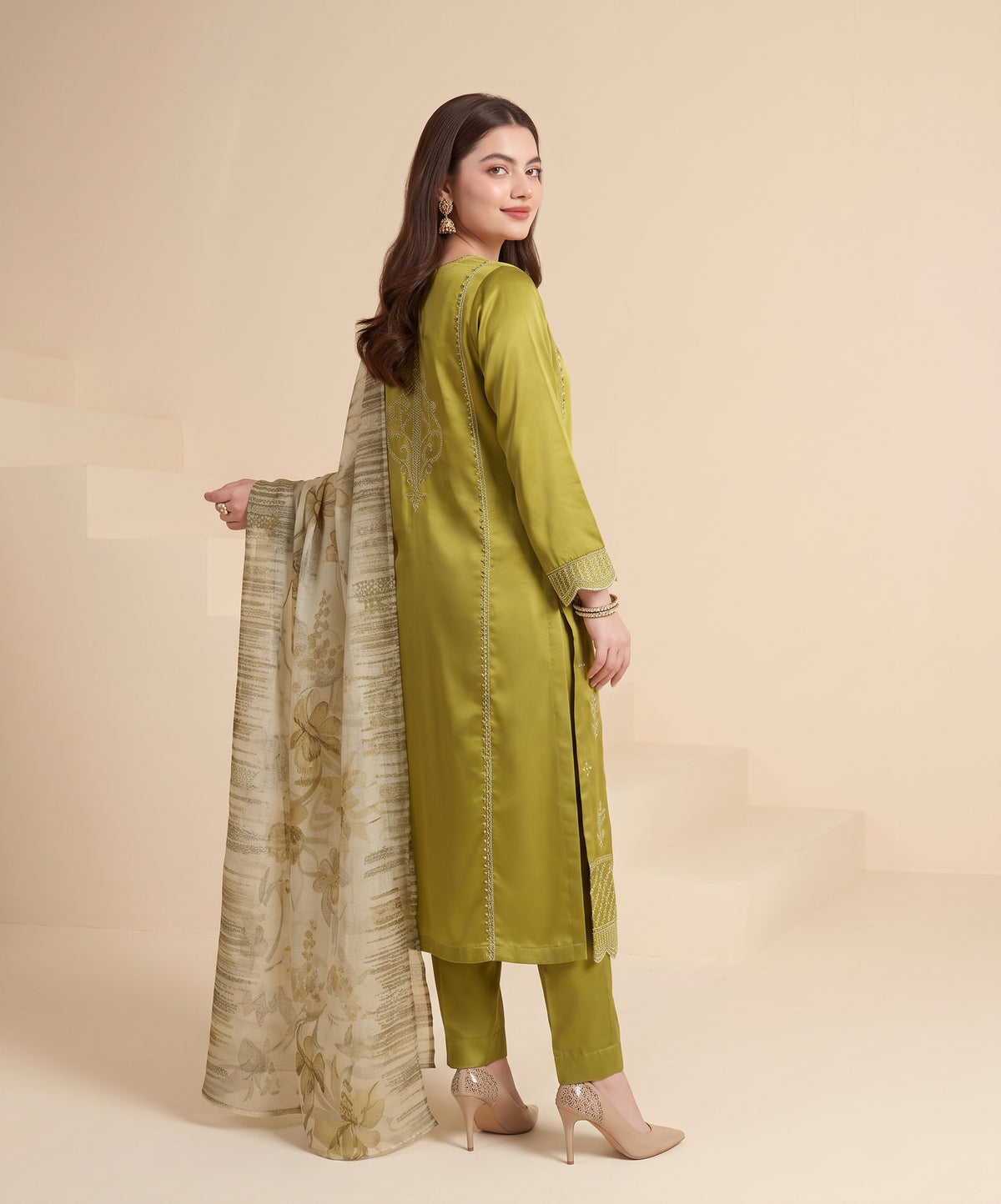 Saphira By Tawakkal Satin 3PC