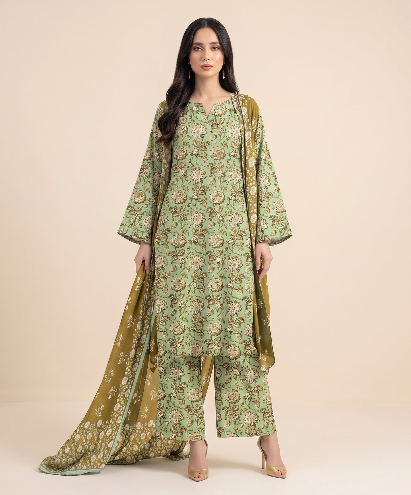 Bareeze Summer Digital Printed Lawn 3PC