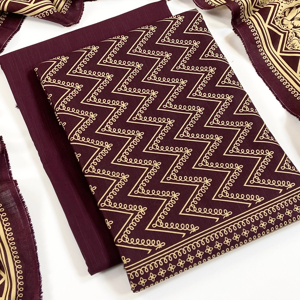 Rijja By Murashe Digital Printed Khaddar 3PC