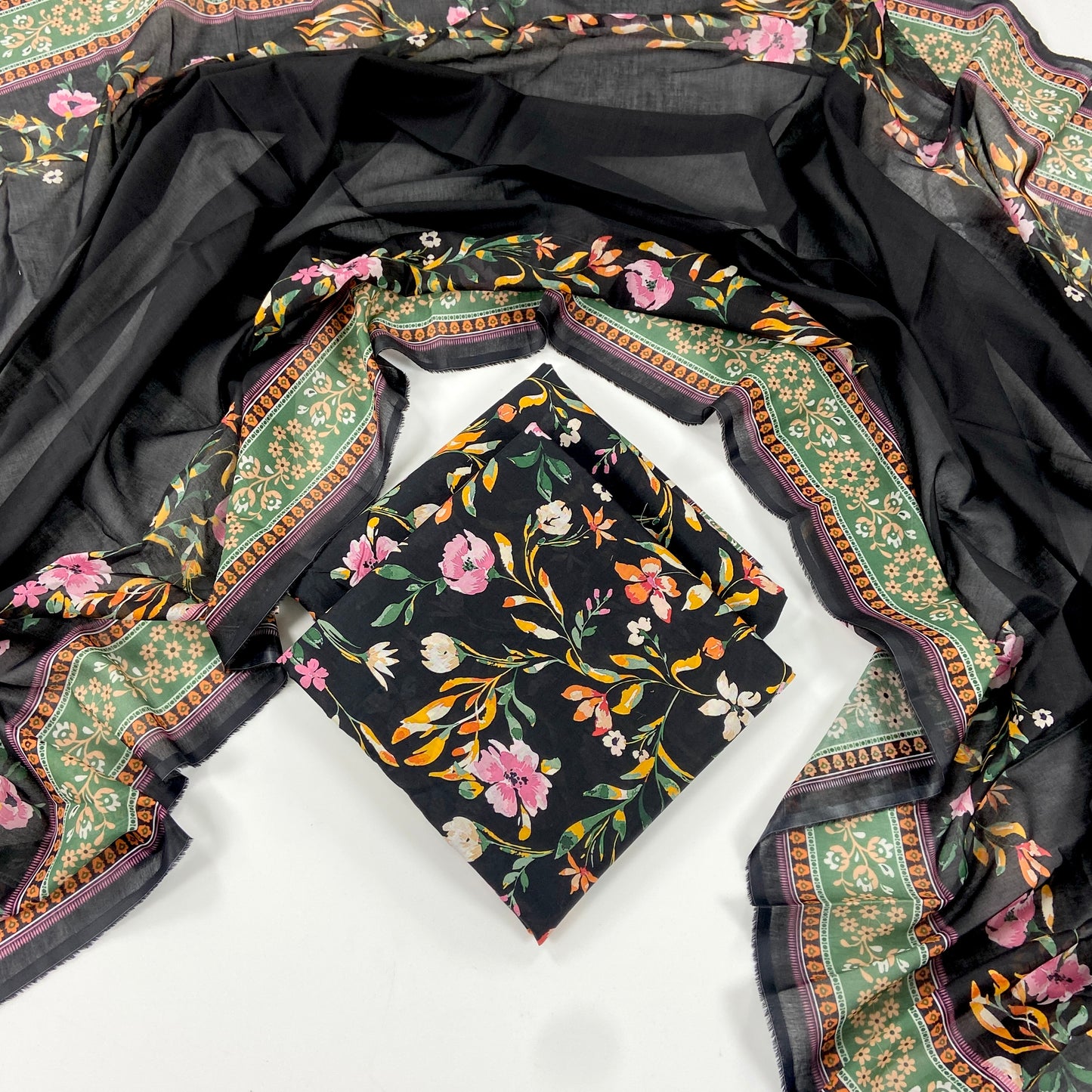 Bin Saeed Digital Printed Lawn 3PC