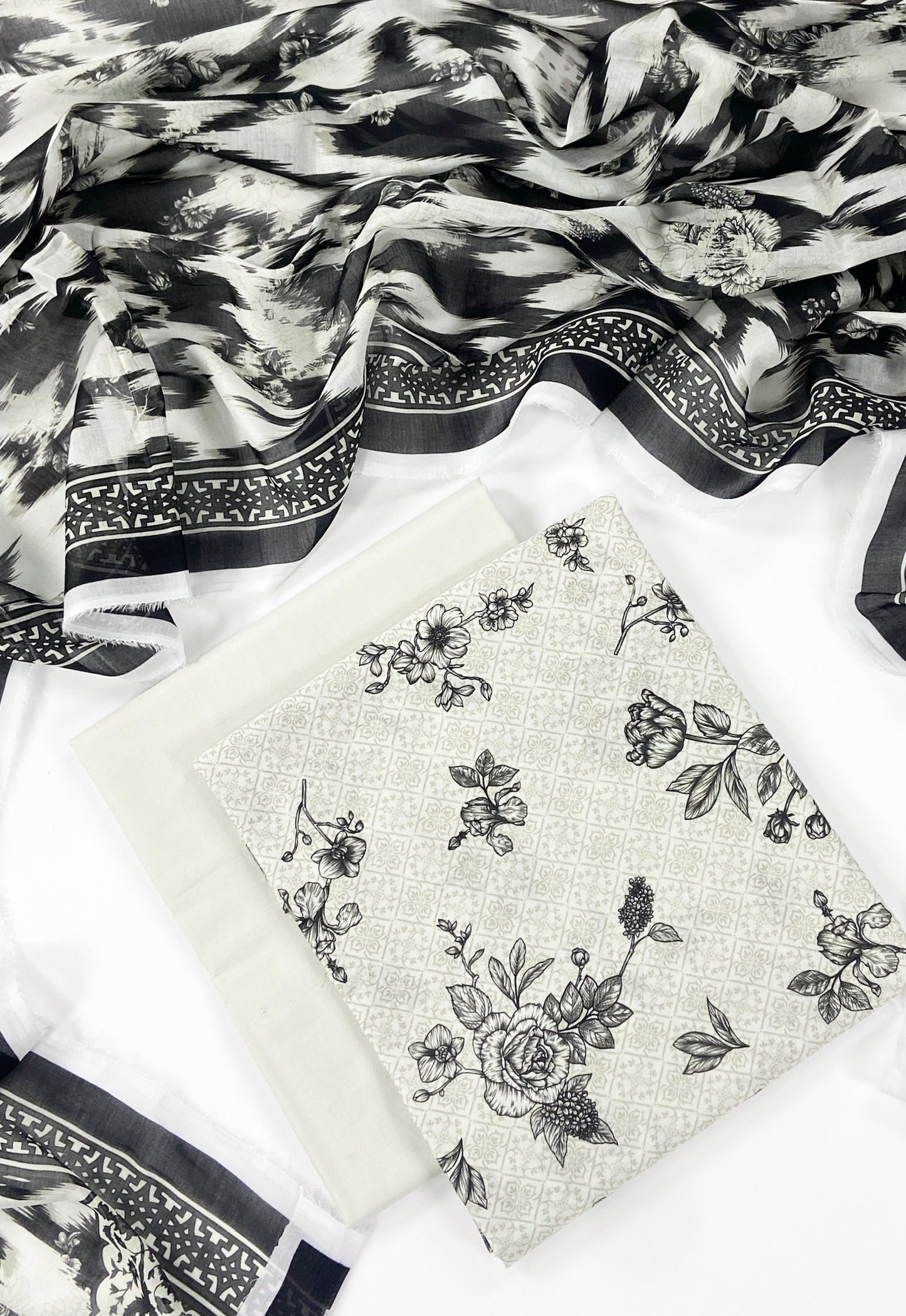Rijja By Murashe Digital Printed Lawn 3PC