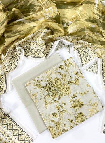Safina Premium Printed Lawn 3PC