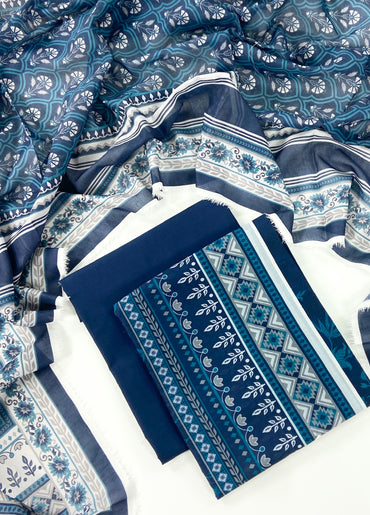 Safina Premium Printed Lawn 3PC