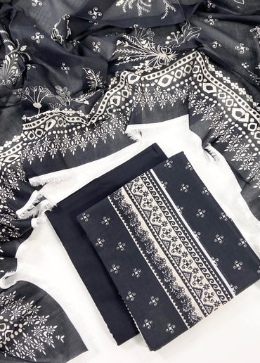 Mashaim Digital Printed Lawn 3PC