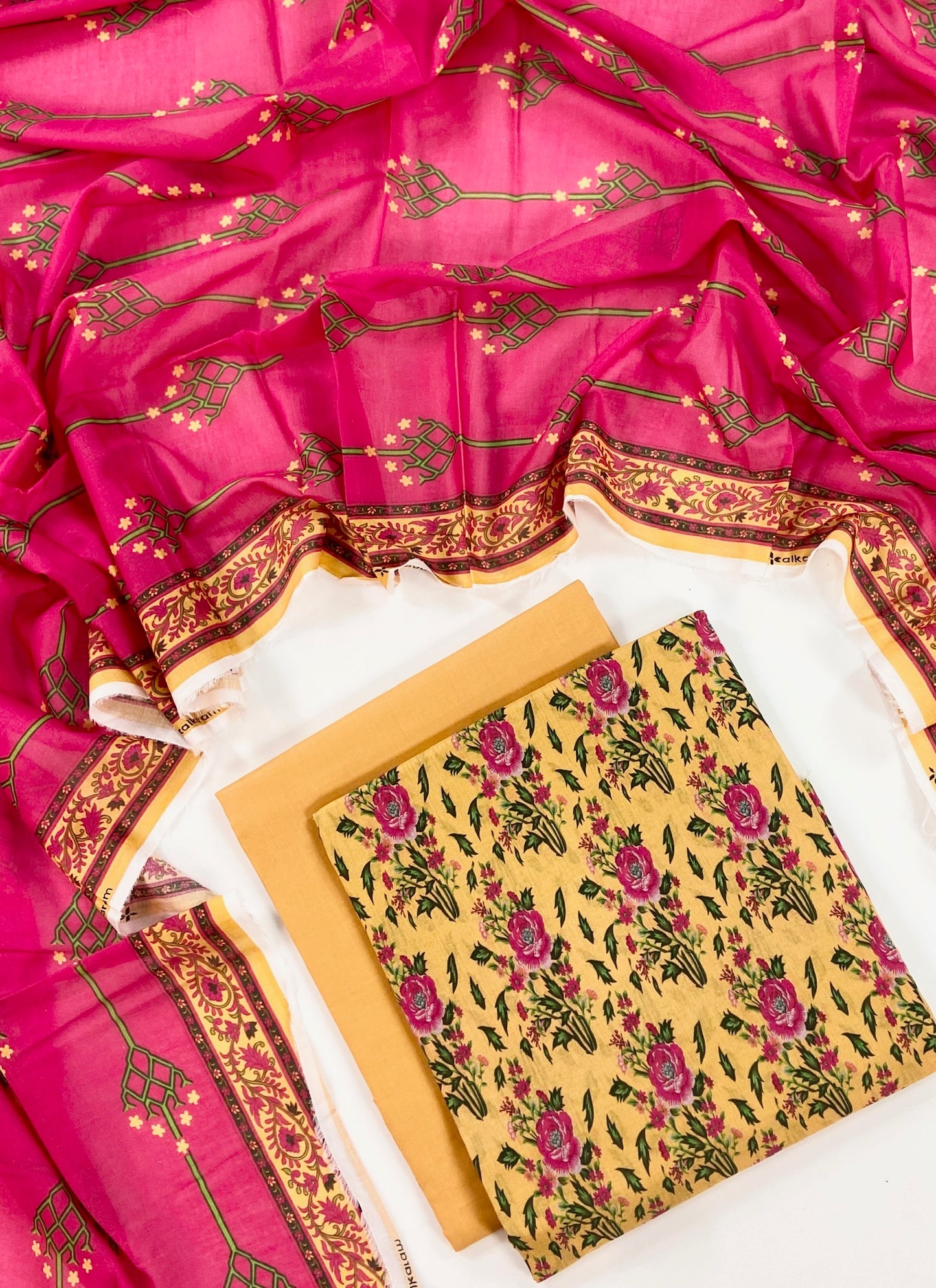 Alkaram Digital Printed Lawn 3PC