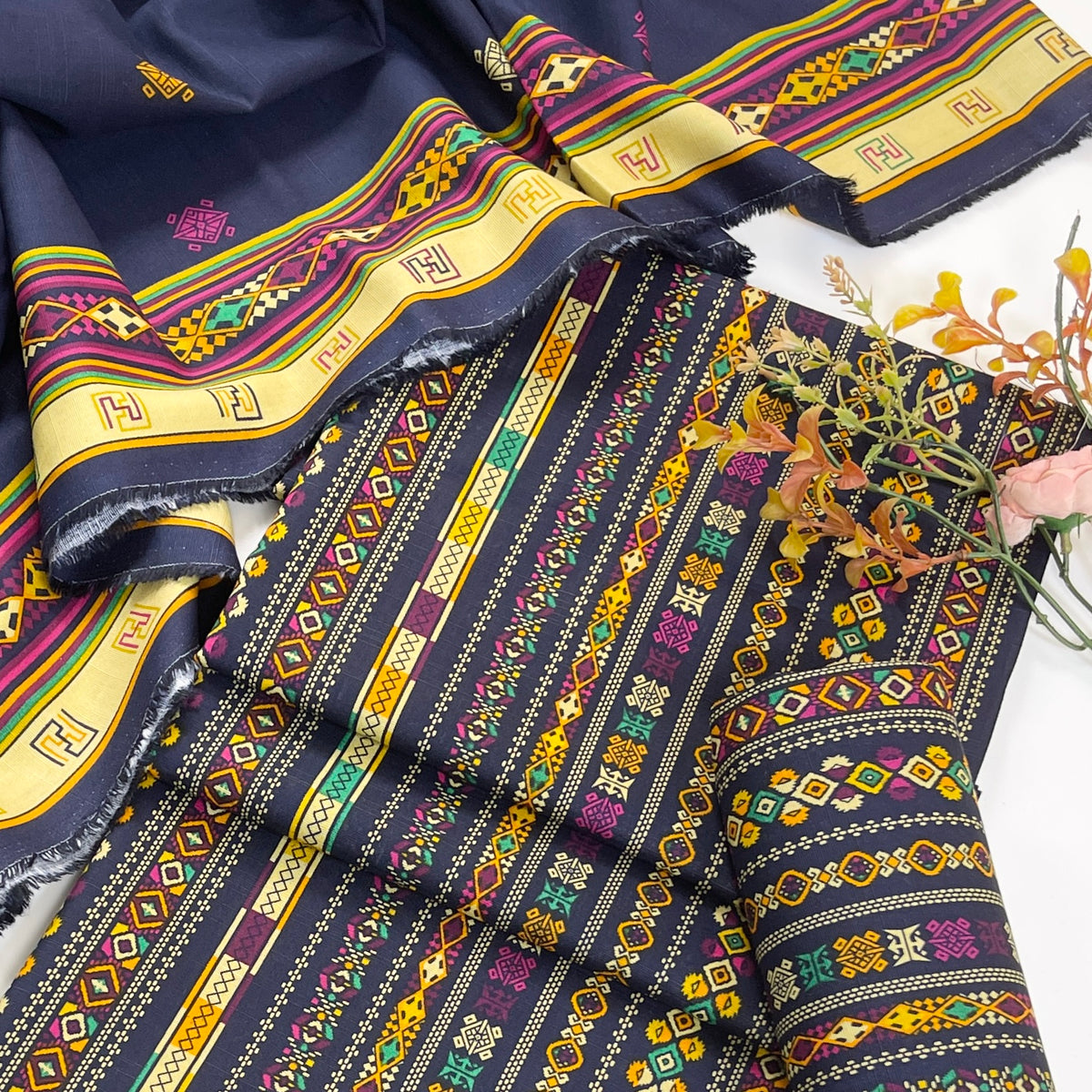Rijja By Murashe Digital Printed Khaddar 3PC
