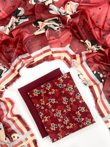Regalia Digital Printed Lawn 3PC