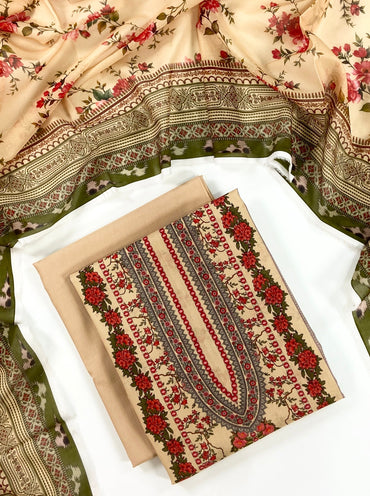 Mausummery Digital Printed Lawn 3PC