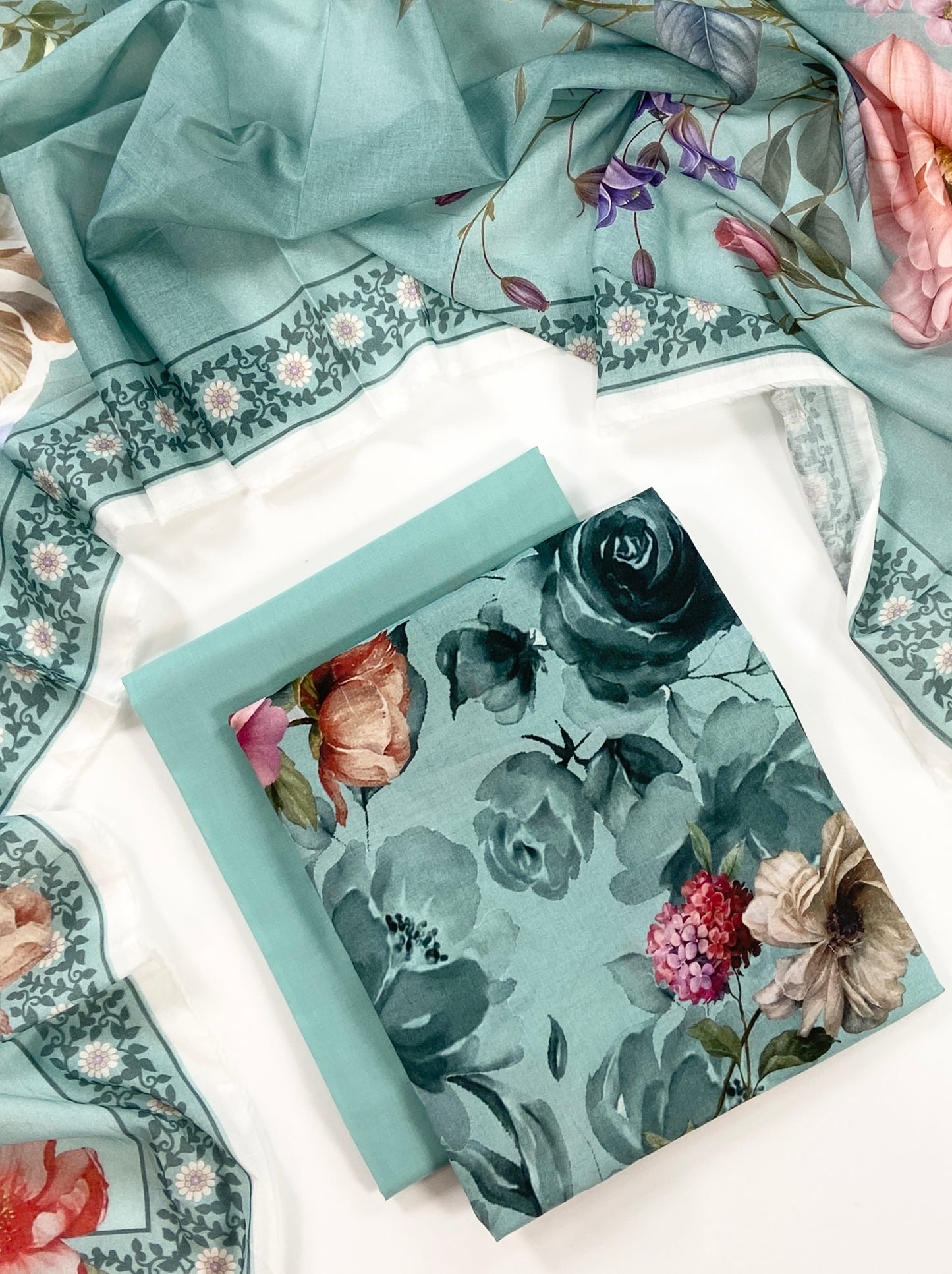Morbagh By Beechtree Vol-2 Digital Printed Lawn 3PC