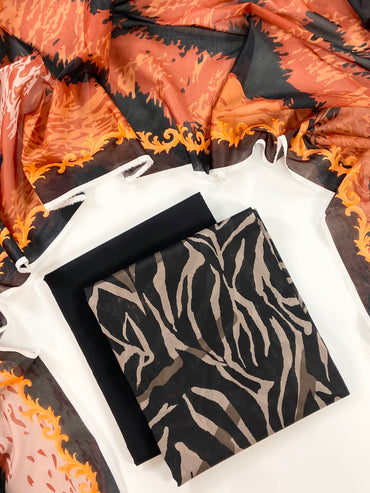 Nishat Digital Printed Lawn 3PC