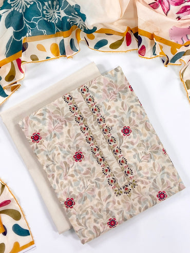 Ravish By Anaya Noor Printed & Emb Lawn 3PC