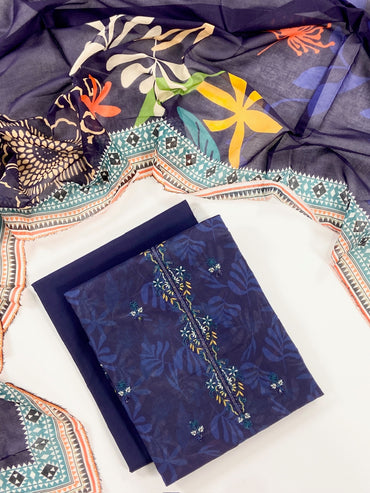 Ravish By Anaya Noor Printed & Emb Lawn 3PC