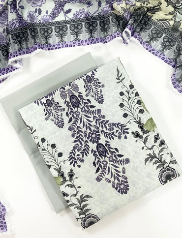 Jade By Firdous Digital Classic Printed Lawn 3PC