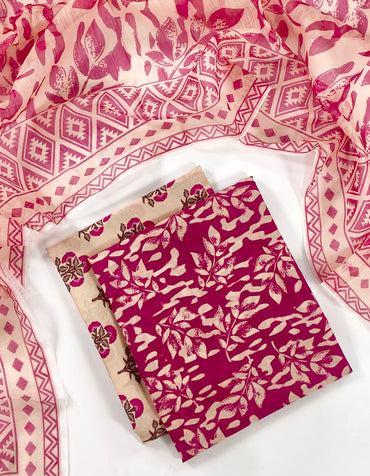 Bahaar By Shajar Noor Digital Printed Lawn 3PC