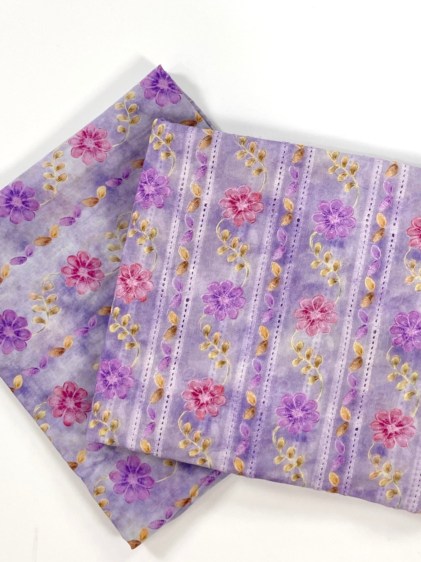 Imported Chikenkari Digital Lawn 2PC