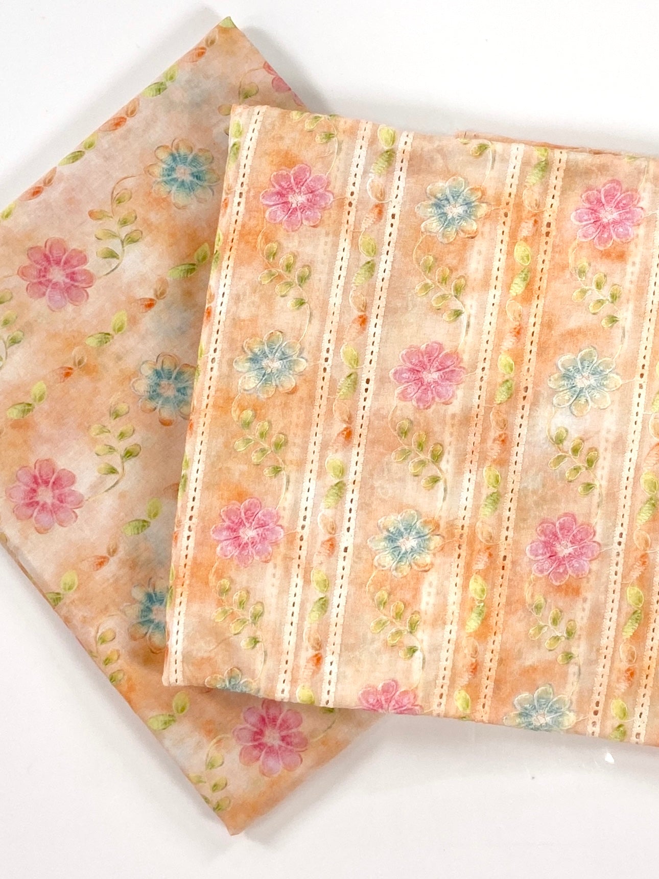 Imported Chikenkari Digital Lawn 2PC