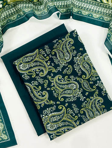 Sohni Dharti By Marooj Digital Printed Lawn 3PC