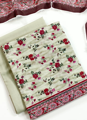 Bin Saeed Digital Printed Lawn 3PC