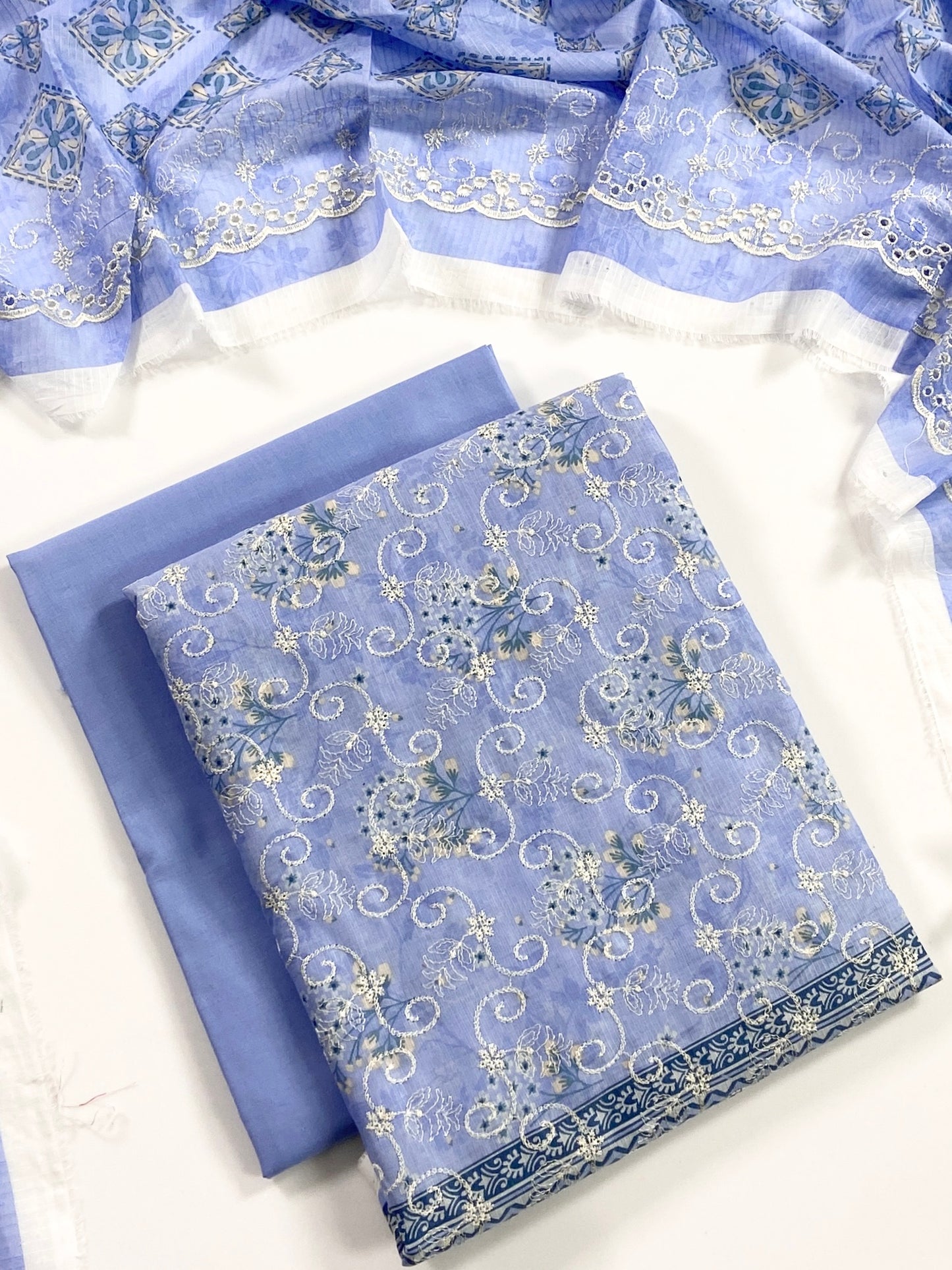 Sapphire Digital Emb Lawn 3PC