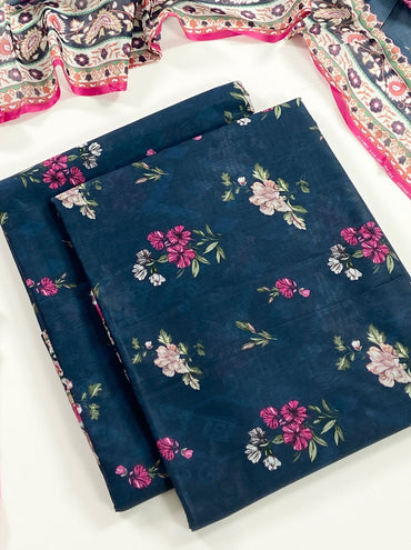 Florent Digital Printed Lawn 3PC