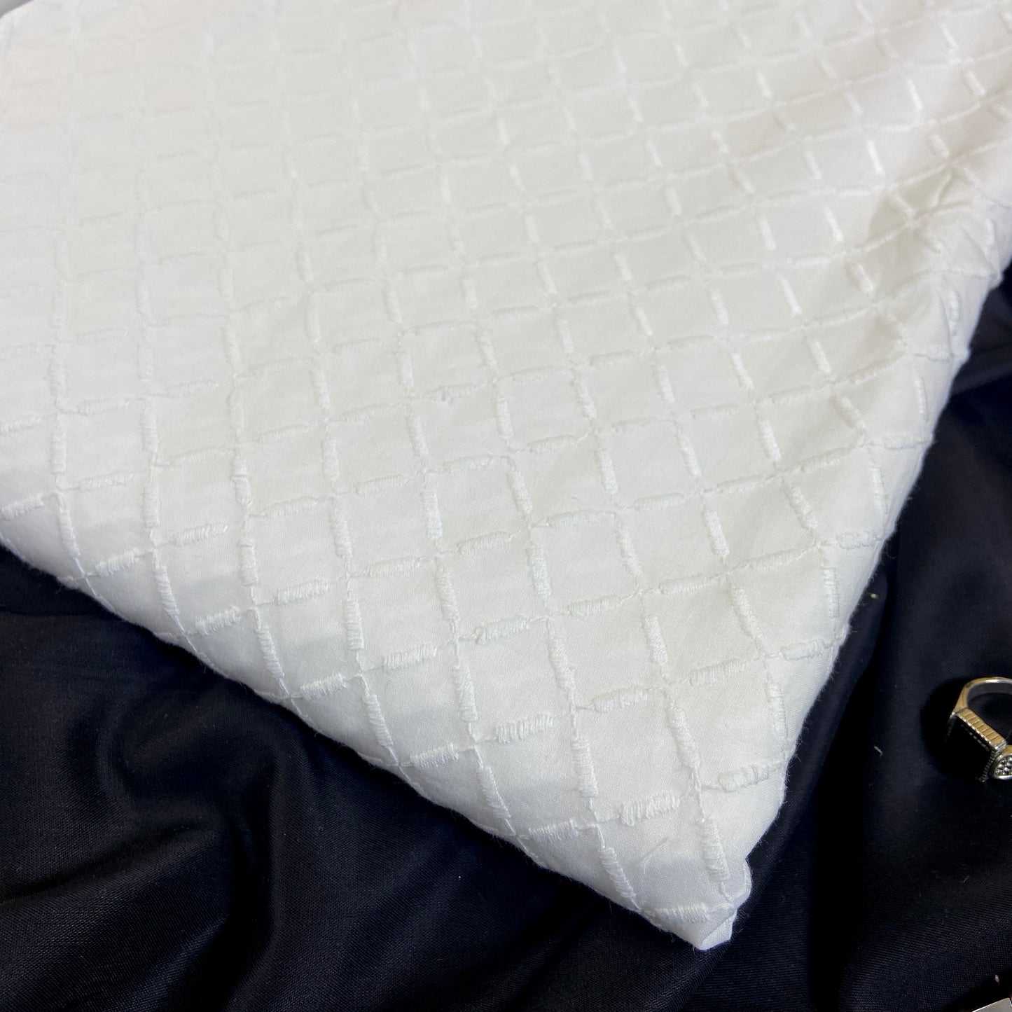 Bareeze Men’s Chikankari White Suit