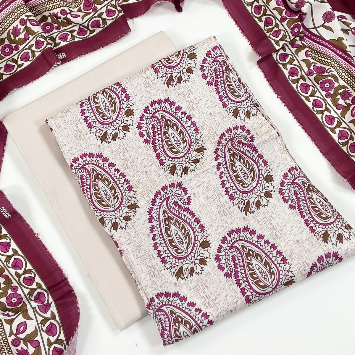 Beechtree Digital Printed Linen 3PC
