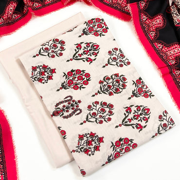 Beechtree Digital Printed Linen 3PC