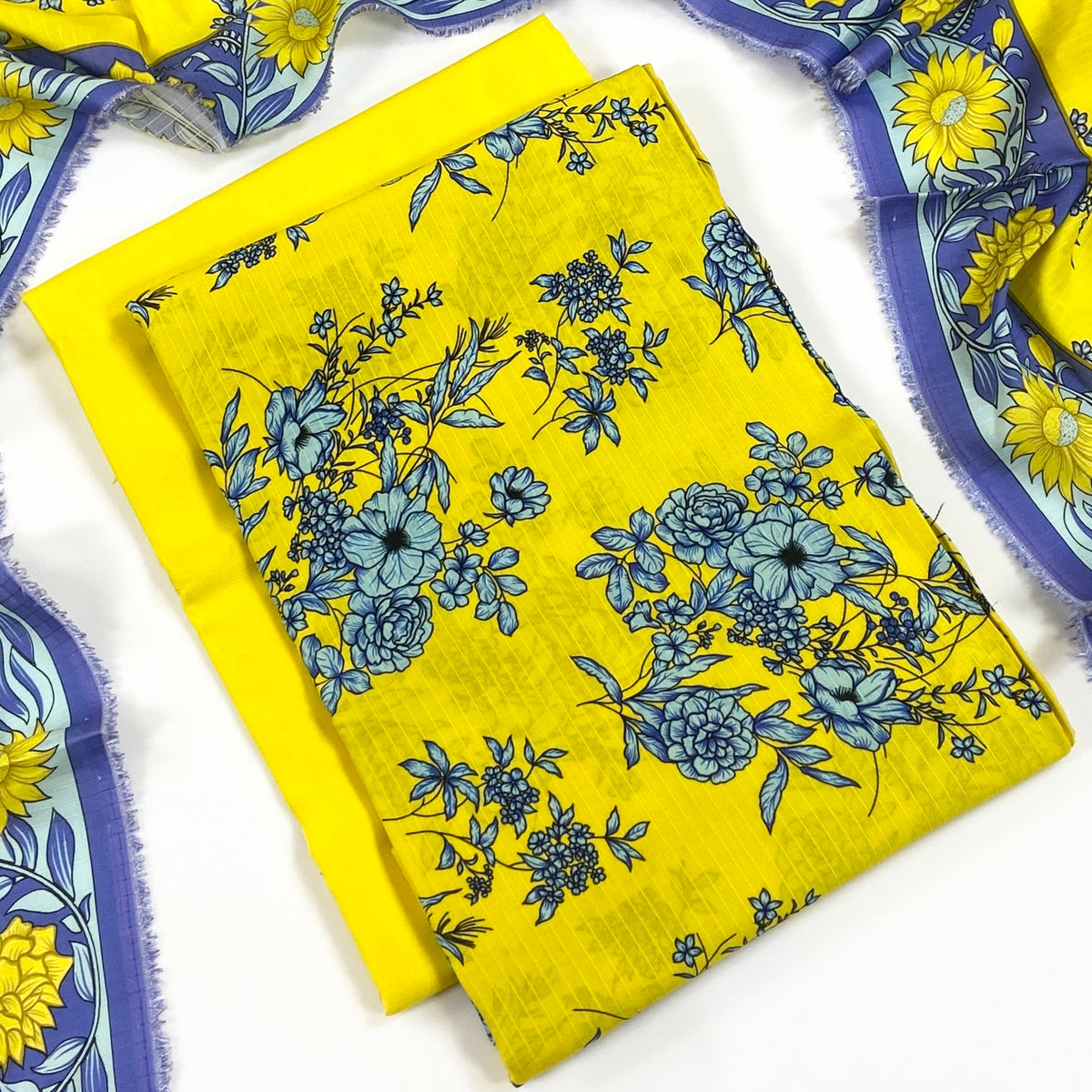 Beechtree Digital Printed Linen 3PC