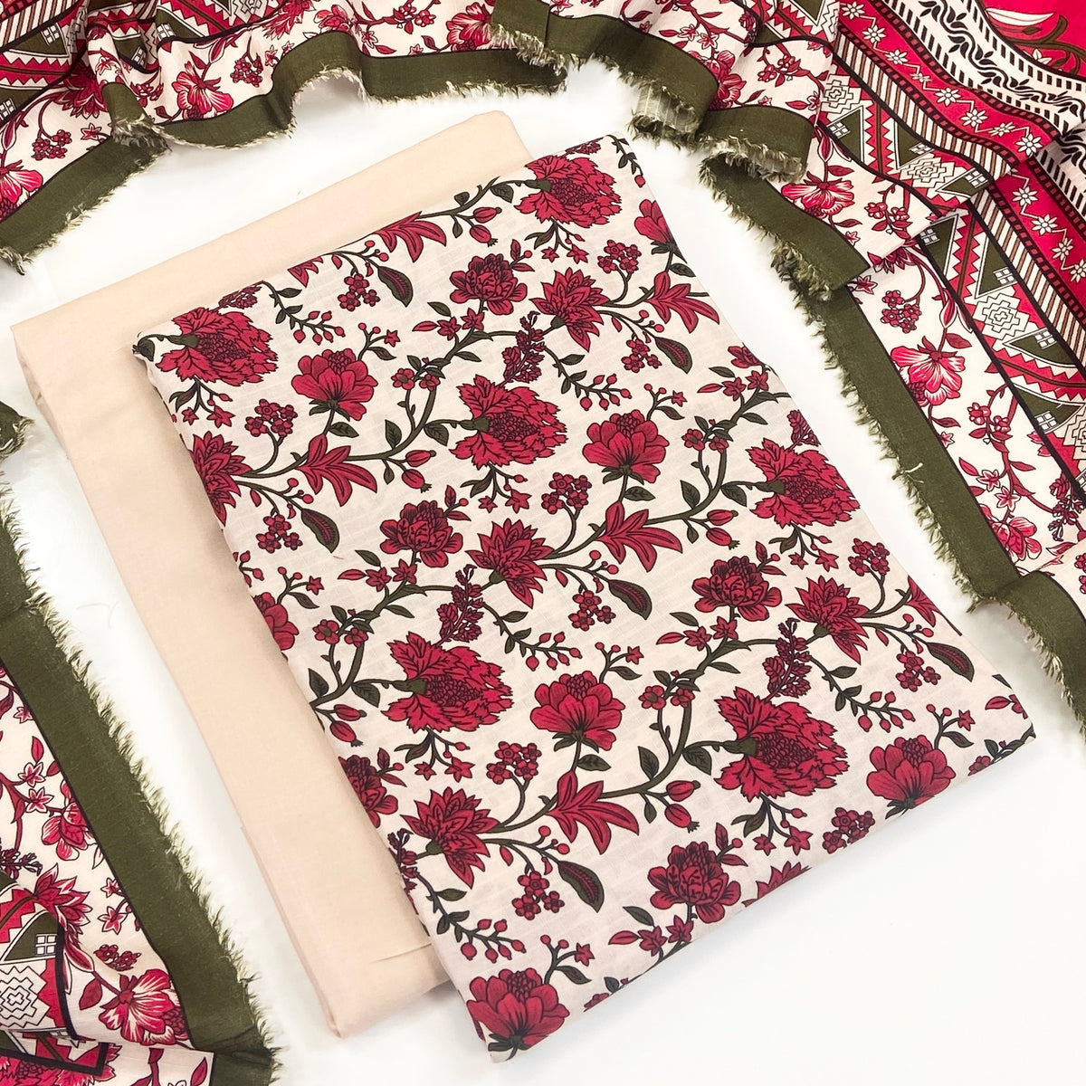 Zellbury Digital Printed Fancy Linen 3PC