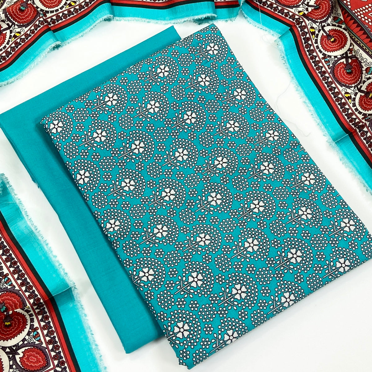 Zellbury Digital Printed Fancy Linen 3PC
