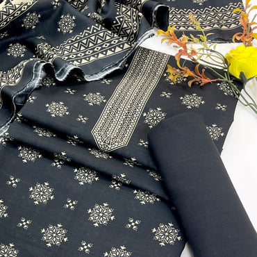 Rijja By Murashe Digital Printed Khaddar 3PC