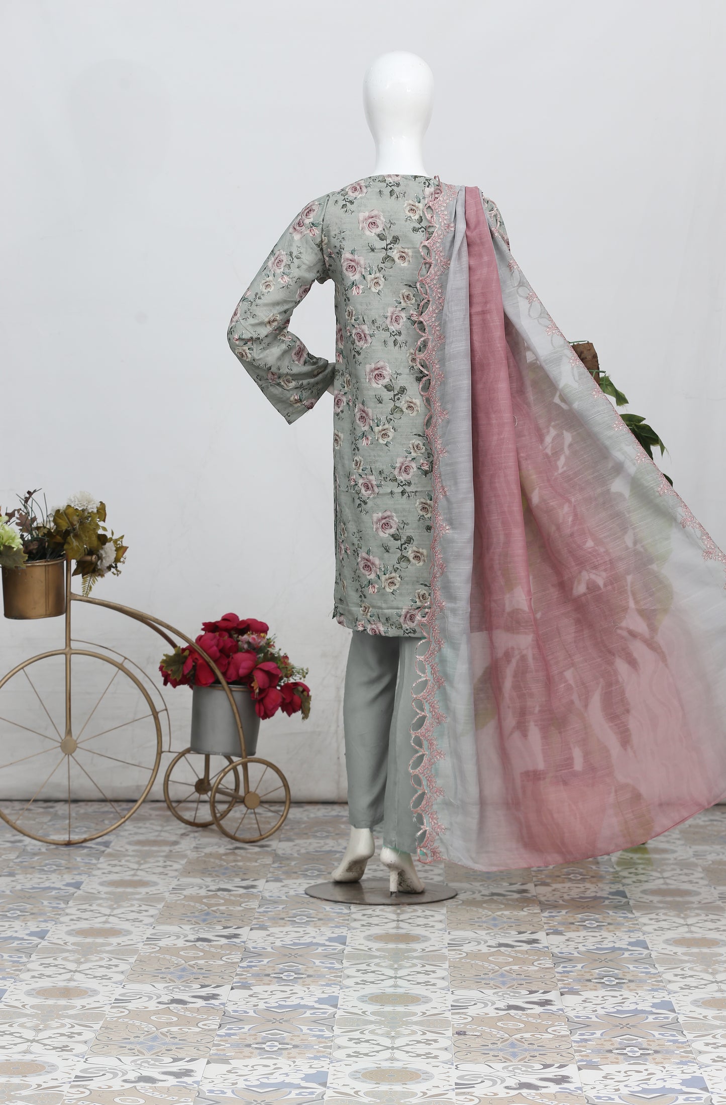 Riwayat By Anaya Noor Printed & Emb 3-PC