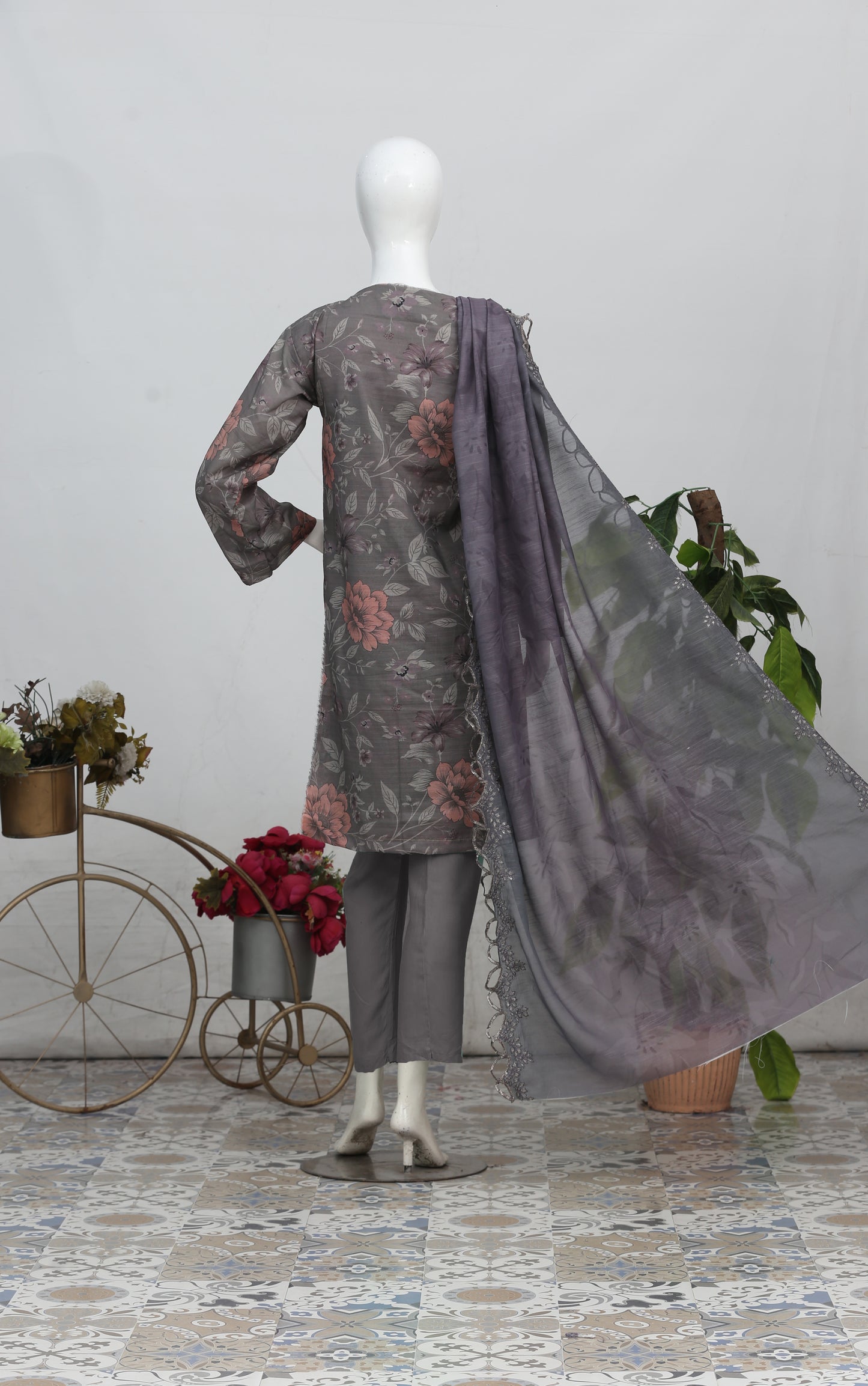 Riwayat By Anaya Noor Printed & Emb 3-PC