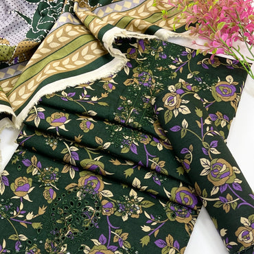 Riwaaz By Anaya Noor Digital Printed & Emb Khaddar 3PC