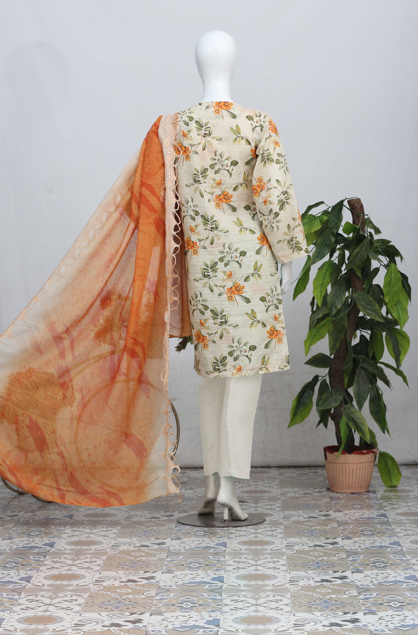Riwayat By Anaya Noor Printed & Emb 3-PC
