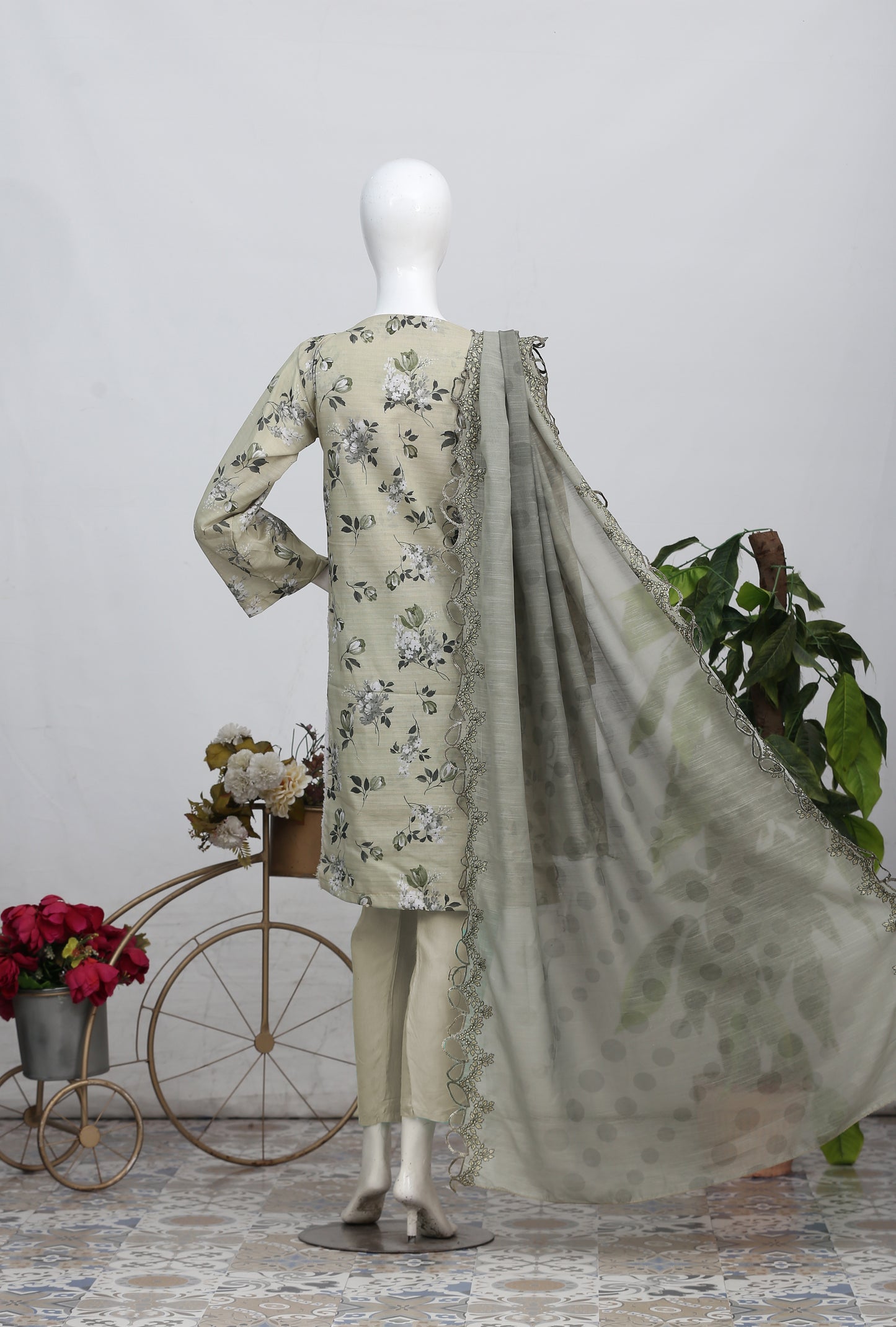 Riwayat By Anaya Noor Printed & Emb 3-PC