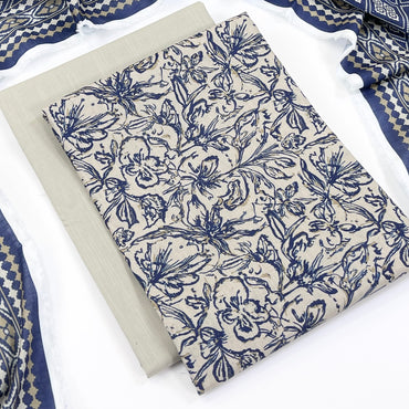 Tawakkal DIgital Printed Khaddar 3PC