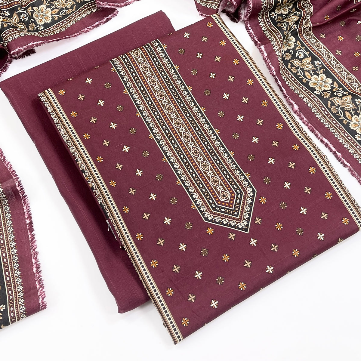 Rijja By Murashe Digital Printed Khaddar 3PC