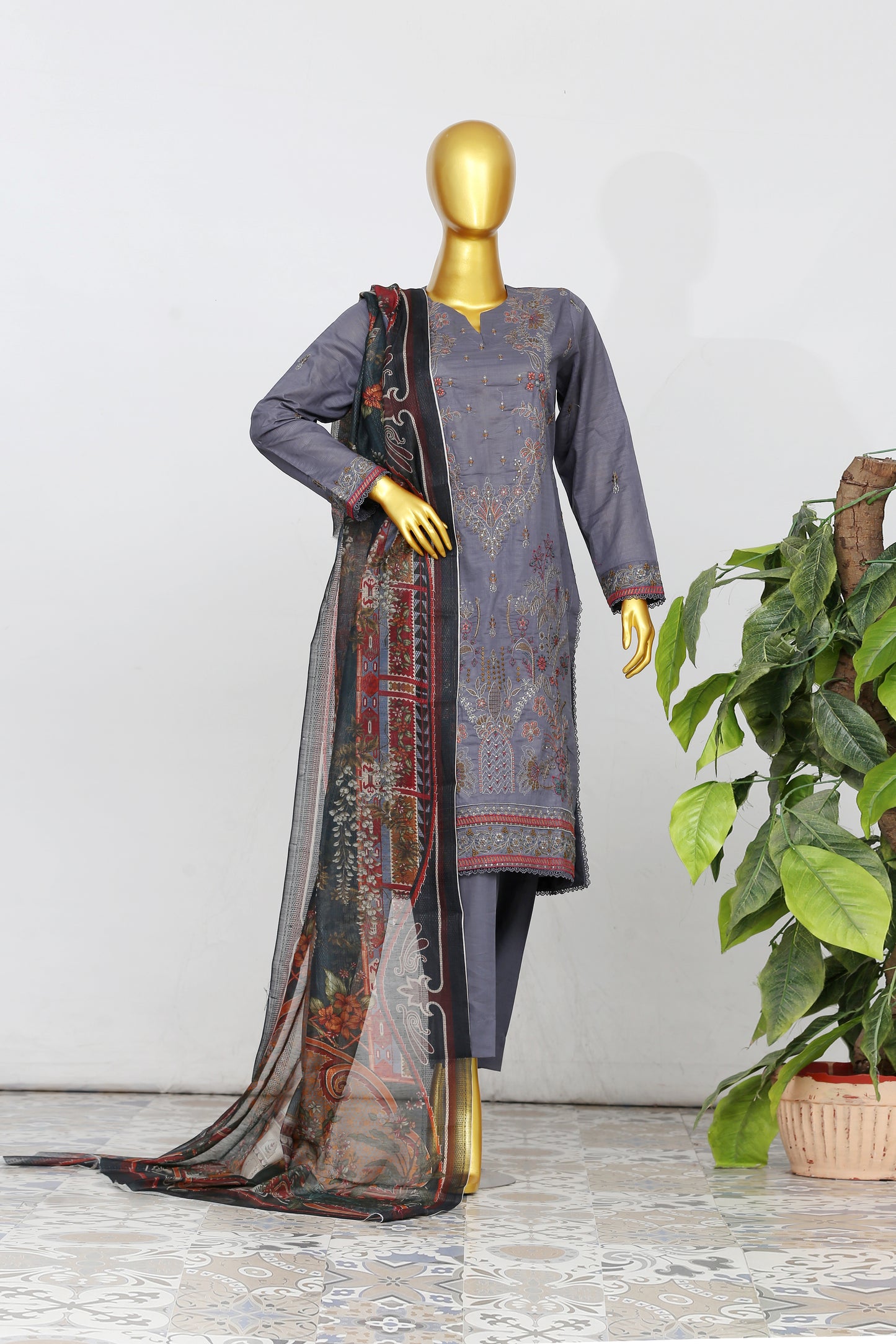 Mastani By Anaya Noor Bana Dora Emb Lawn 3PC