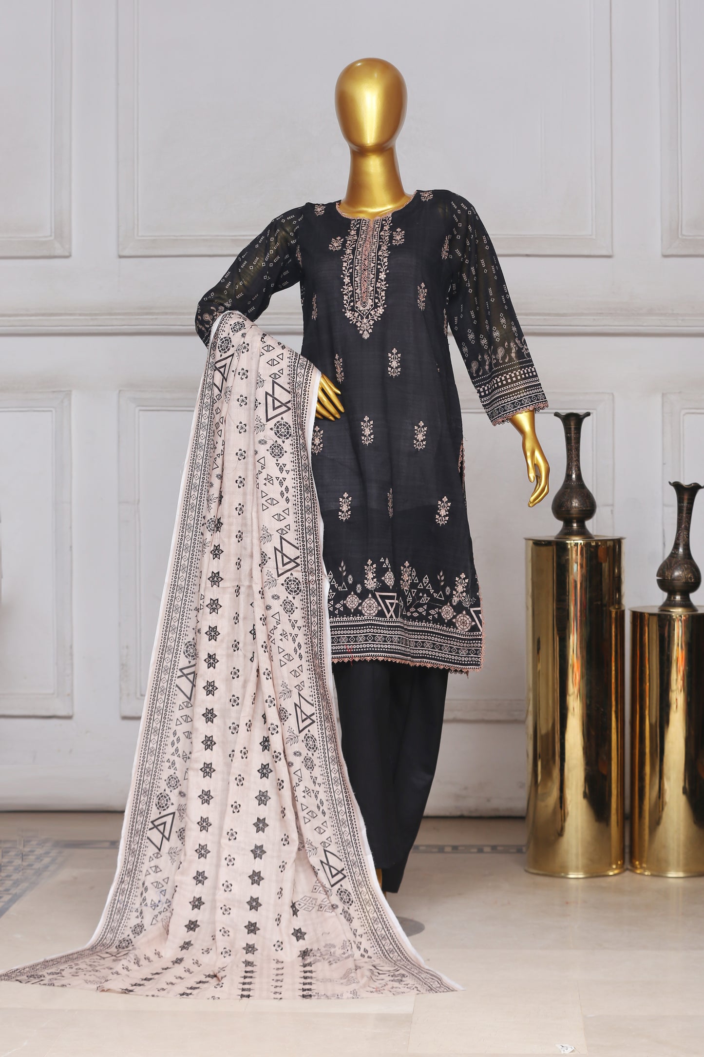 Narkins By Anaya Noor EMB Bana Dora 3-PC