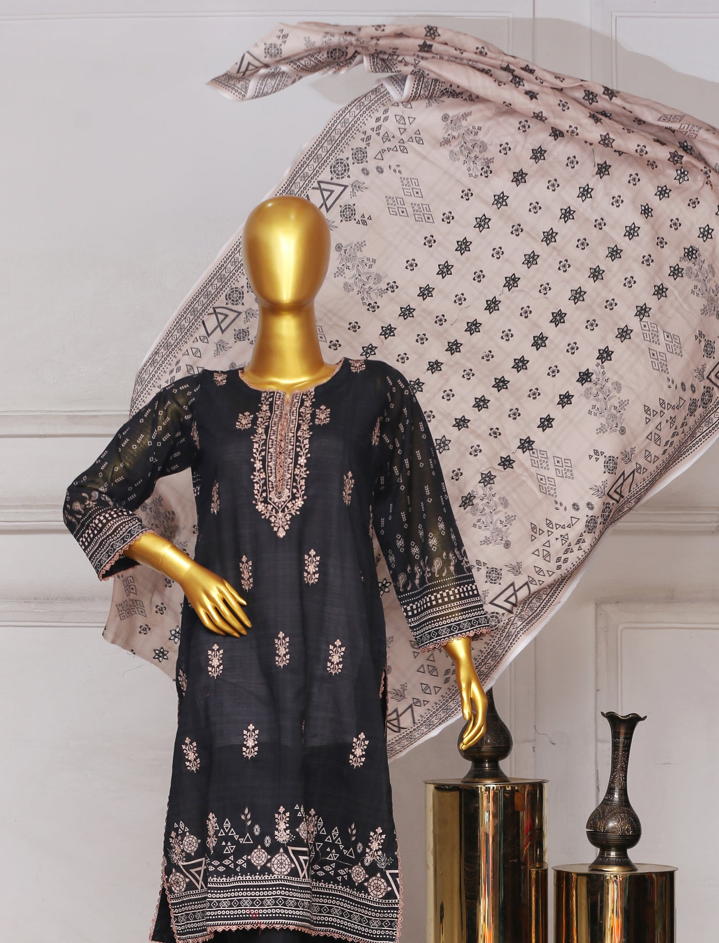 Narkins By Anaya Noor EMB Bana Dora 3-PC