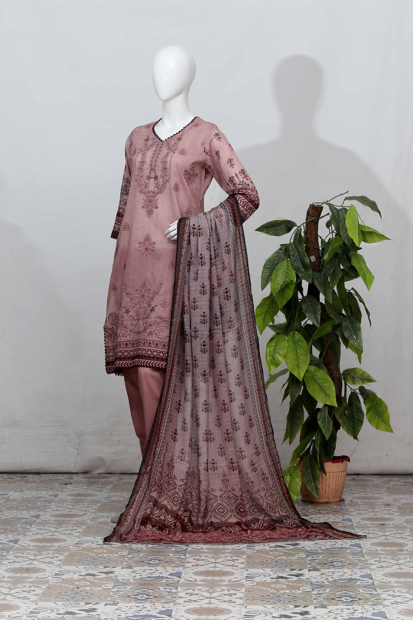 Libas By Anaya Noor Heavy Emb 3-PC