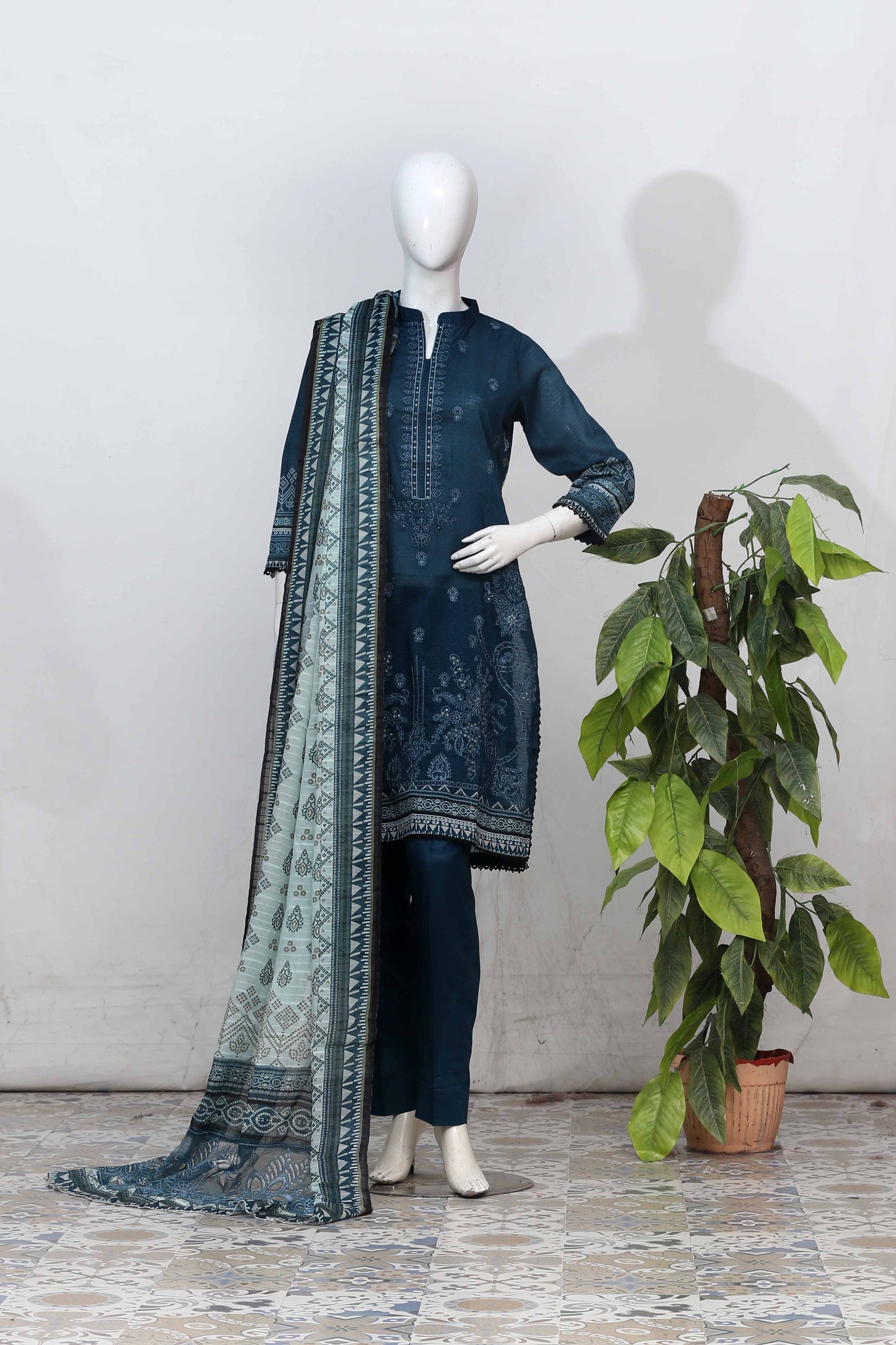 Libas By Anaya Noor Heavy Emb 3-PC