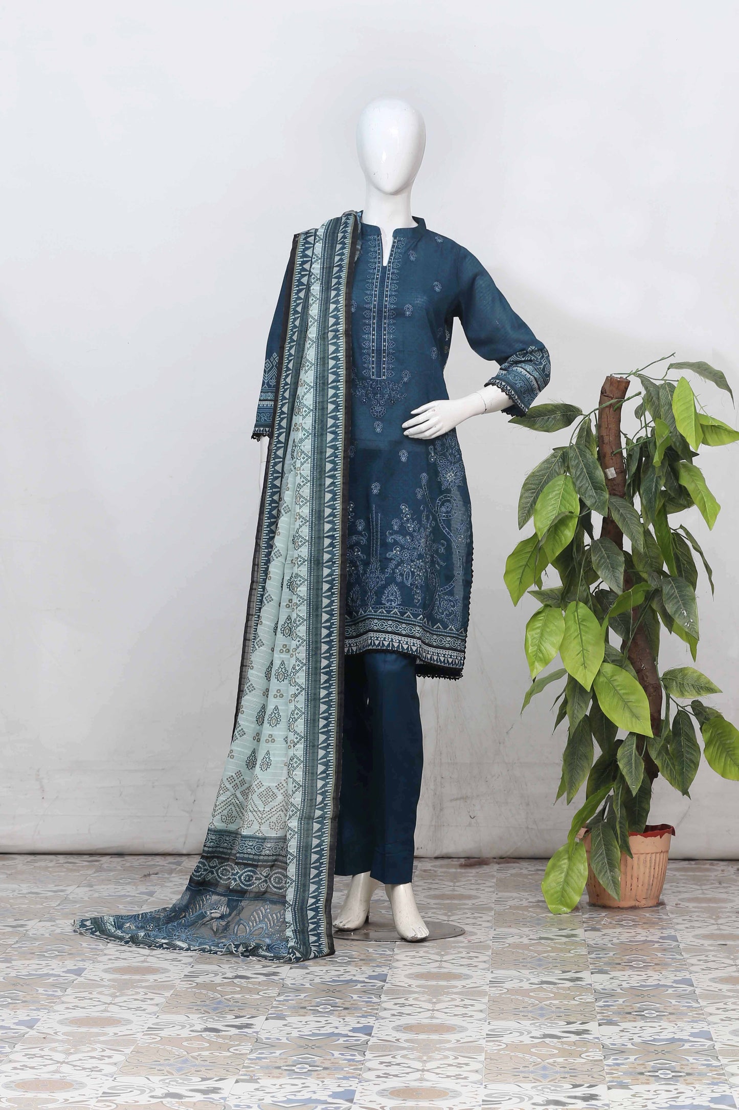 Libas By Anaya Noor Heavy Emb 3-PC