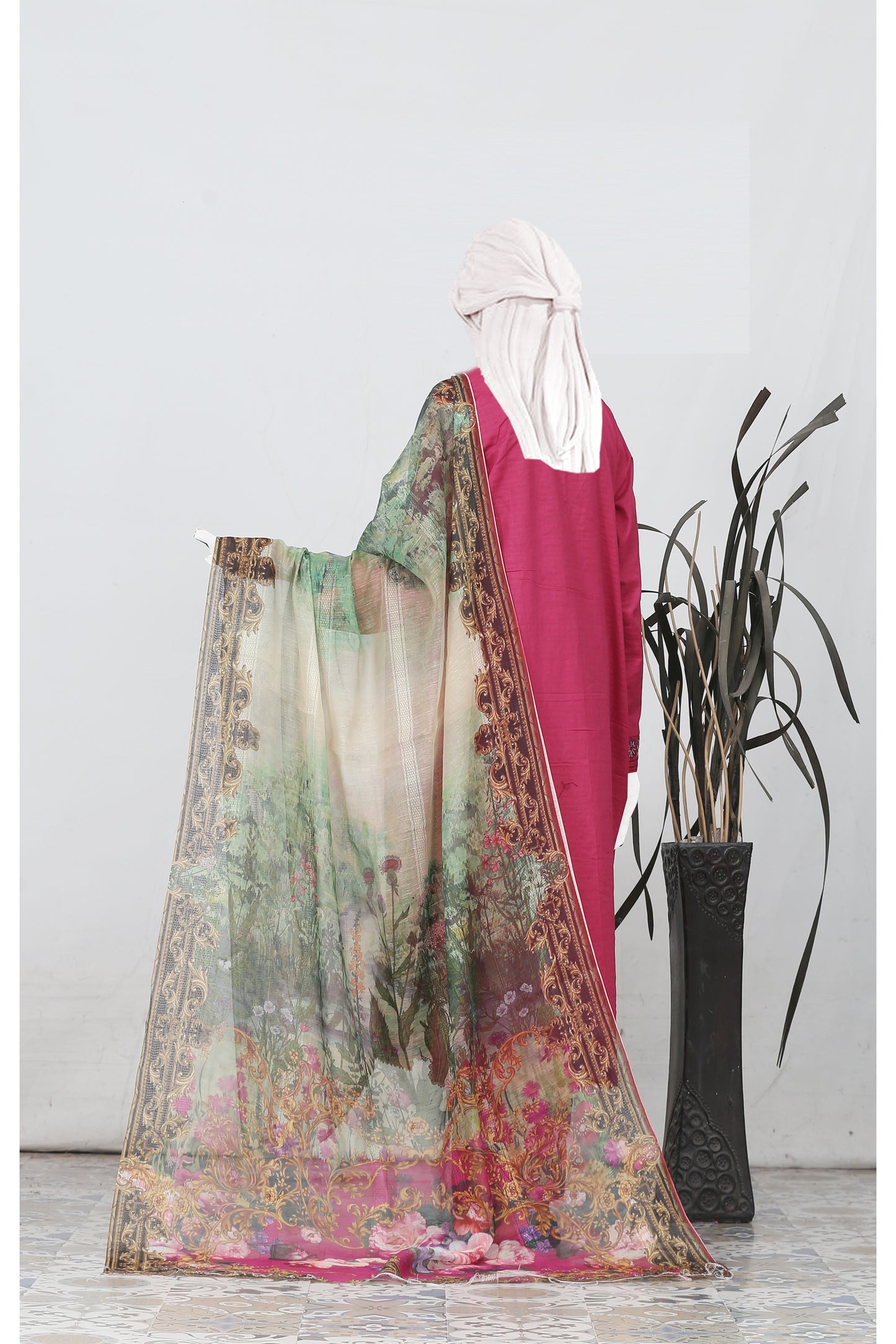 Zarqash By Anaya Noor Bana Dora Emb 3PC