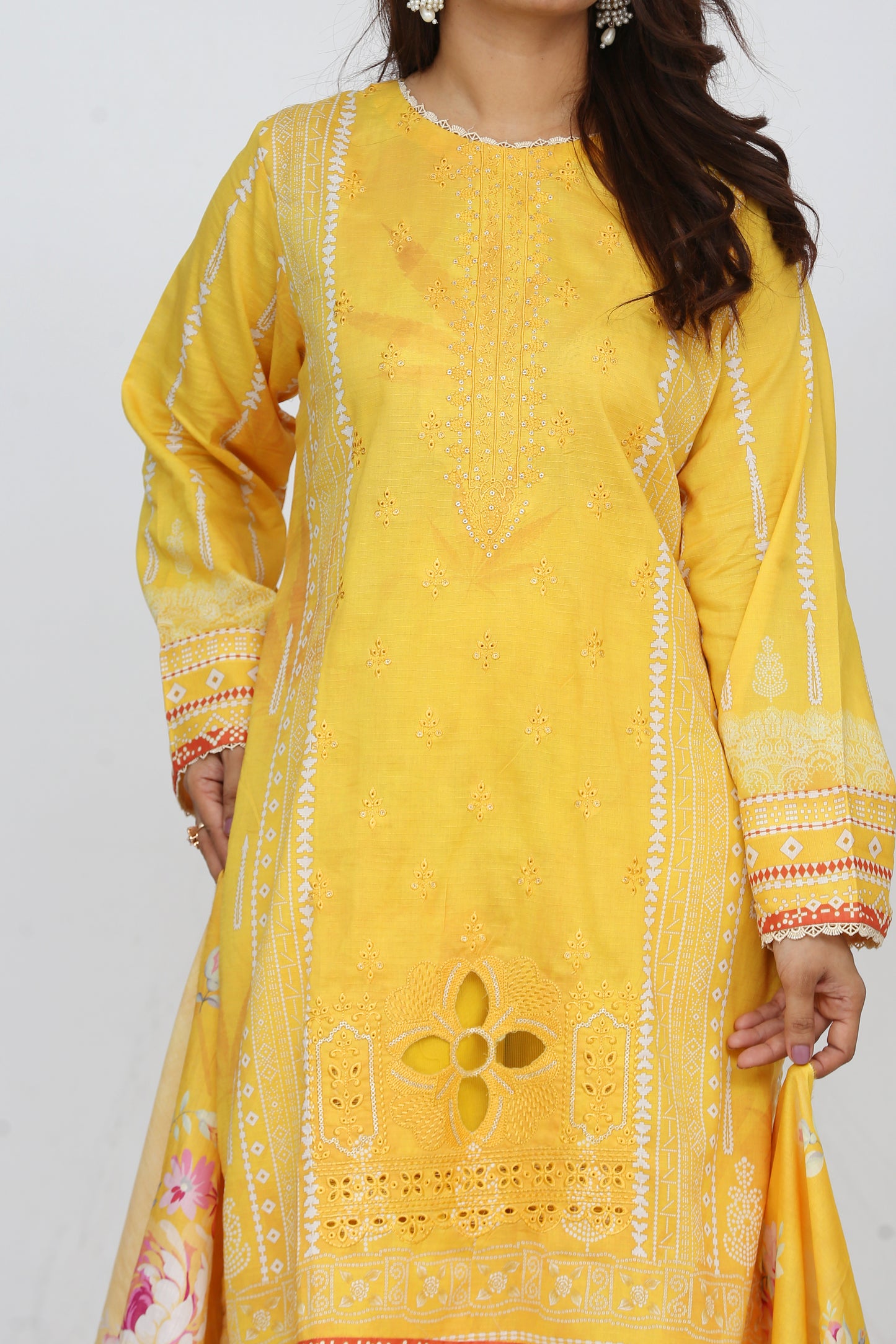 Ronaq By Anaya Noor Embroidered 3PC