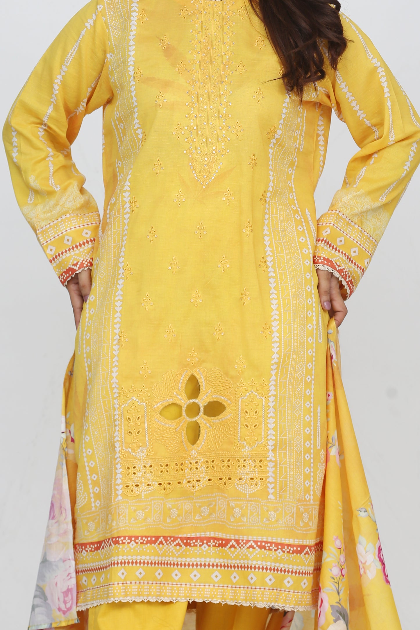 Ronaq By Anaya Noor Embroidered 3PC